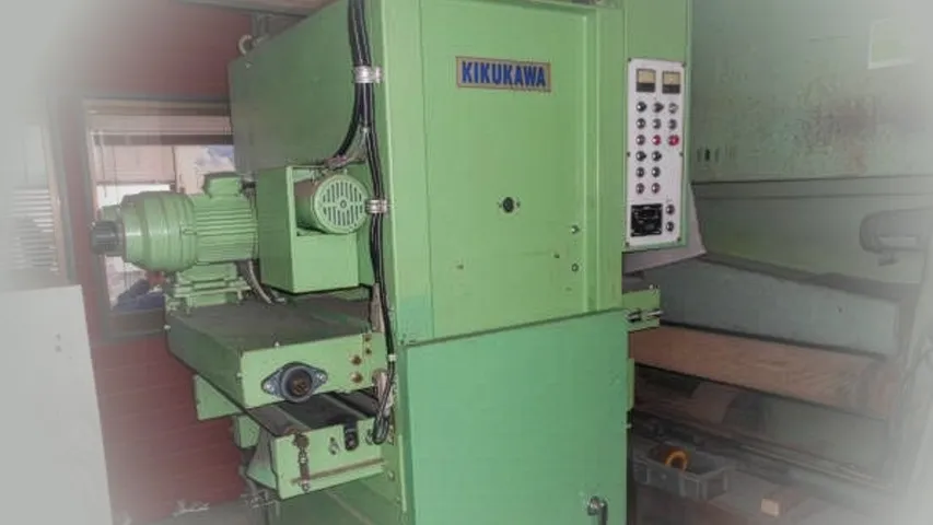 菊川鉄工所製 下面ワイドベルトサンダー B265